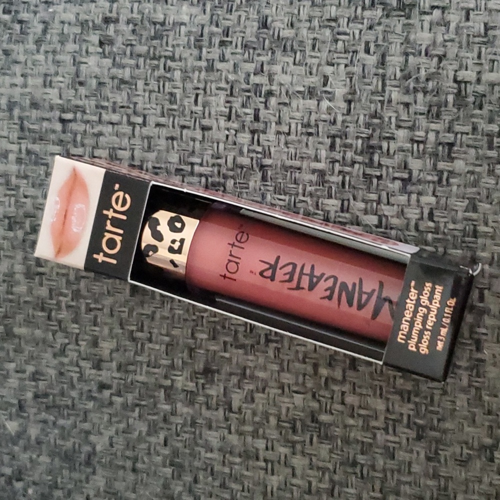 Tarte Maneater Plumping Gloss Color Buff NIB